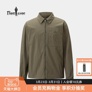 男士 新款 比音勒芬2026春季 休闲户外夹克外套易打理 轻量耐磨