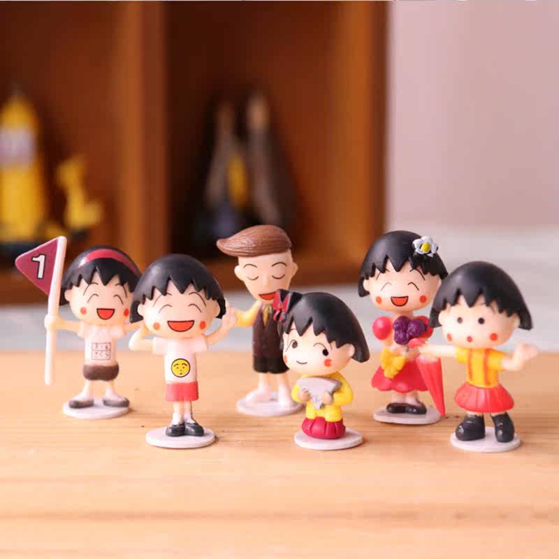 新品盲盒迷你樱桃小丸子花轮手办公仔摆件微景观多肉盆栽装饰品在类目 玩具/童车/益智/积木/模型, 静态模型, 其他模型玩具中 - 来自Buy2taobao.com提供专业的淘宝代购服务