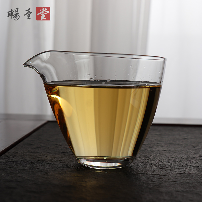 畅壹堂公道杯玻璃加厚耐热过滤