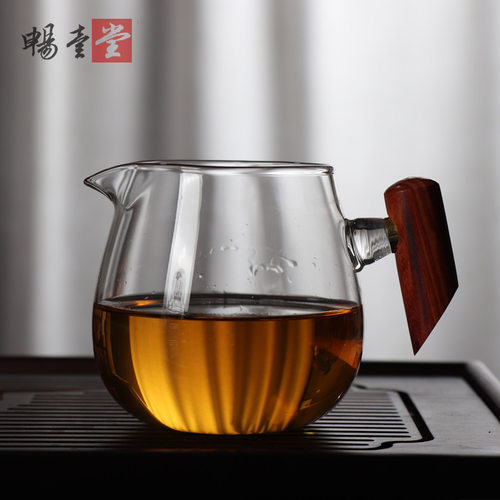 日式玻璃公杯茶海耐高温