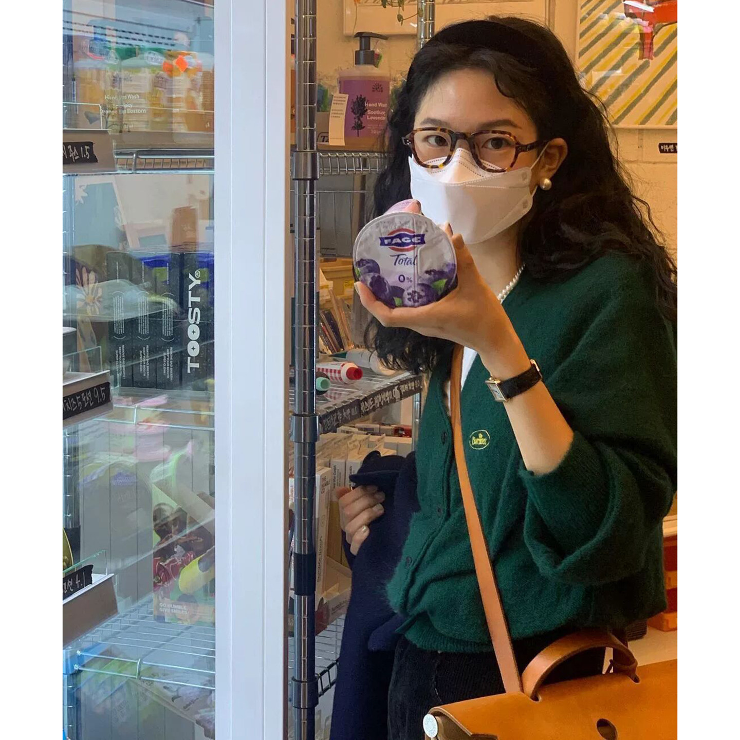韩国thebarnnet复古针织衫外套女