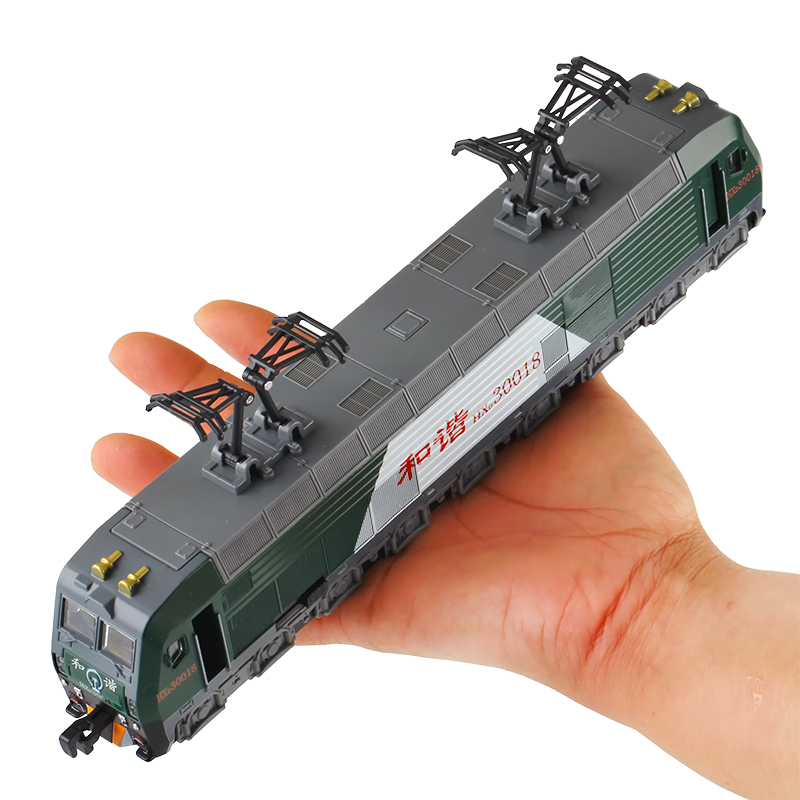 声光回力和谐号火车头CRH动车复兴儿童仿真轨道列车模型玩具礼物
