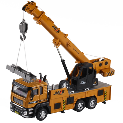 合金起重机大吊车儿童男孩仿真