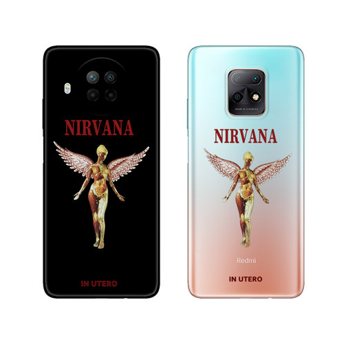 NIRVANA涅槃乐队科特柯本适用小米红米note10/9 Pro/10X手机壳5G
