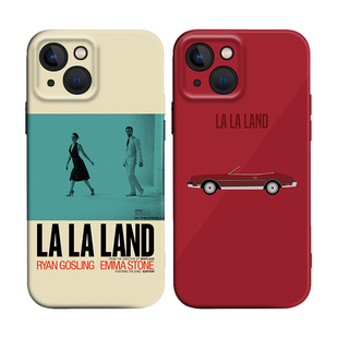 爱乐之城电影海报lalaland现代简约适用iPhone XS Max苹果17/16软壳15pro防摔14手机壳678plus