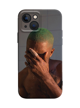R&B歌手Frank Ocean弗兰克·奥申Blonde嘻哈音乐适用iPhone XS Max苹果16软壳15pro/14手机壳678plus