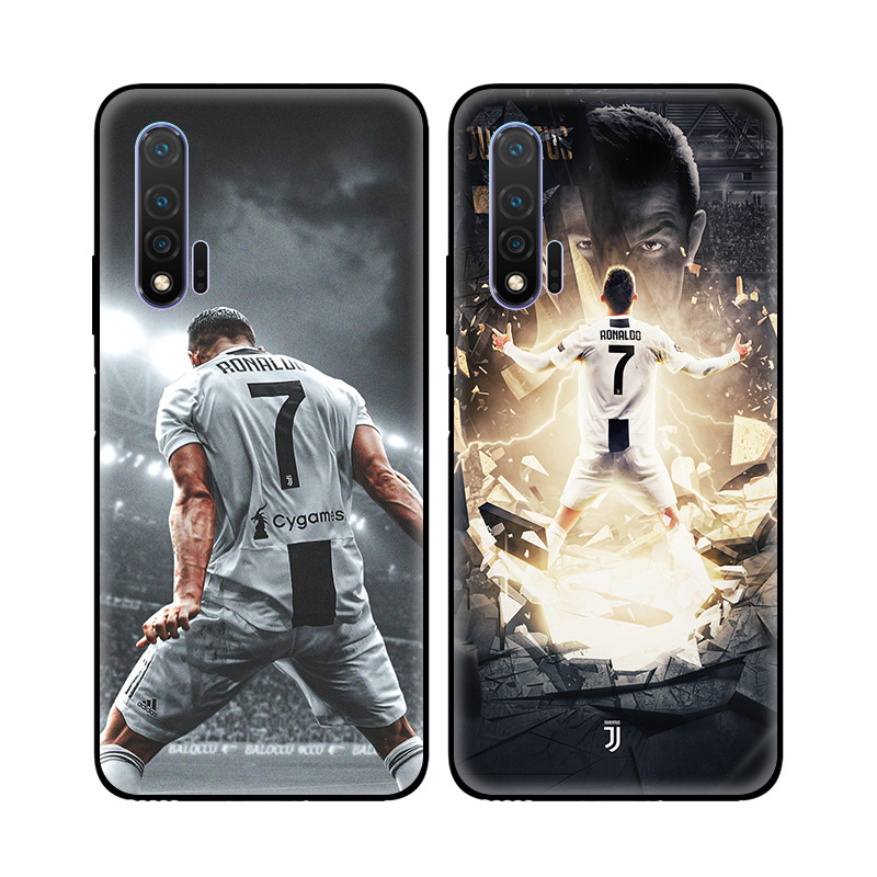 世界足球先生C罗CR7男款潮适用华为nova6荣耀V30 Pro手机壳保护套