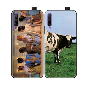 奶牛Pink 9XPro手机壳play3软壳 Floyd摇滚艺术适用华为荣耀9X