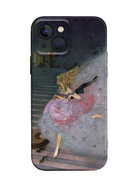 灰姑娘水晶公主出逃啦复古适用iPhone XS Max苹果17promax防摔16软壳15pro防摔14手机壳678plus