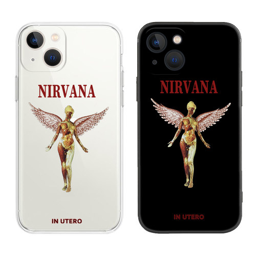 NIRVANA涅槃乐队科特柯本适用iPhone13苹果13ProMax手机壳保护套