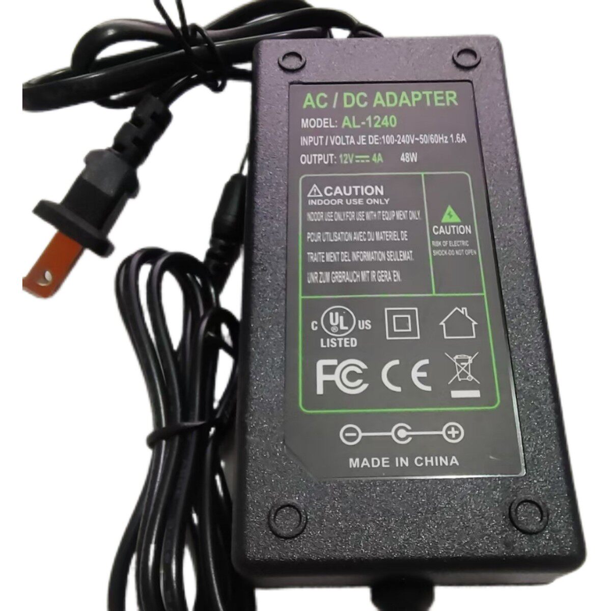 全新通用大华乔安监控录像机摄像硬盘刻录机12v4A电源AL一1240