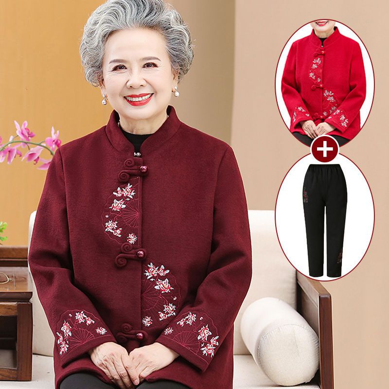 八十多岁老太太衣服奶奶