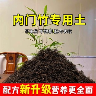 内门竹专用土内门竹营养土肥料家庭种花盆栽土养花有机土壤种植土