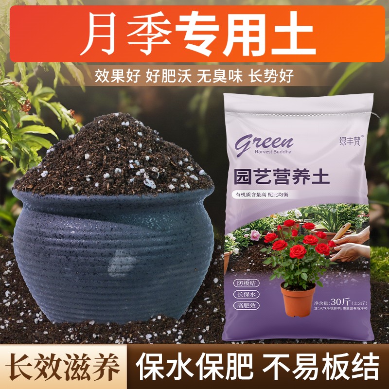 月季适用腐叶土高温灭菌保水保肥阳台泥炭基质天然防黄叶喜酸精选