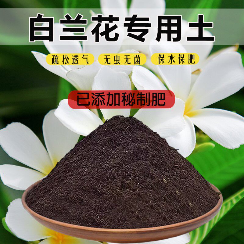 白兰花专用土养花土花卉土白兰花专用营养土透气盆栽土种植土家用