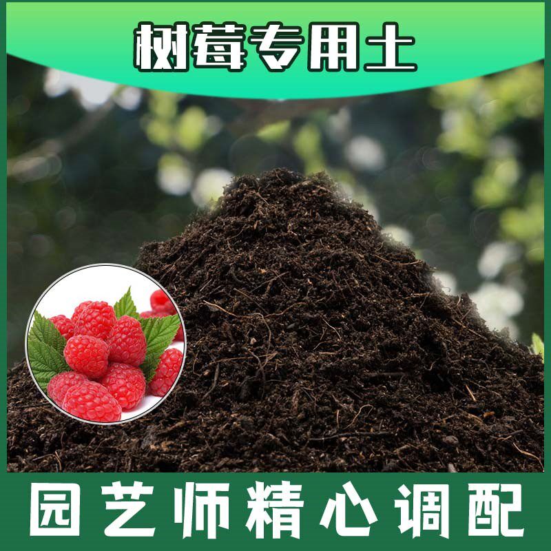树莓专用土腐殖土种花养花盆栽土树莓营养土肥料种植有机土壤包邮