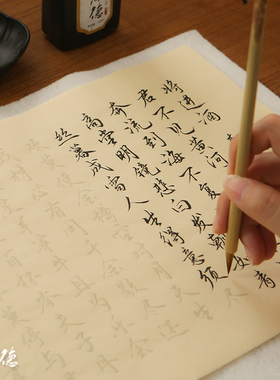 行书古诗词精选95首四诗人毛笔字帖描红宣纸仿古色成人初学者书法入门临摹毛笔套装