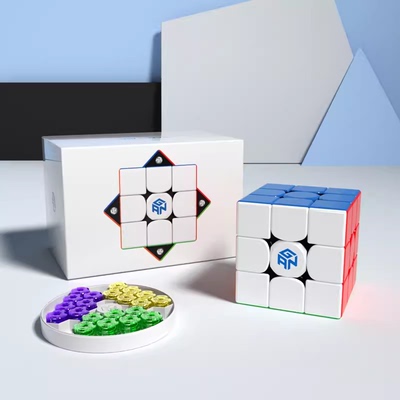 GAN356m马年新春磁力三阶魔方