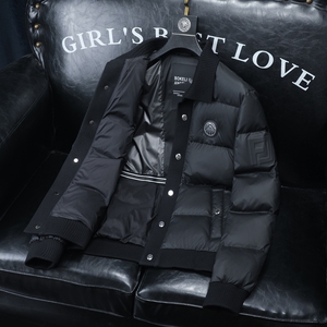 2024 男士羽绒服标90白鸭绒 钱塘6019-货号66105-P410 沙发图图片