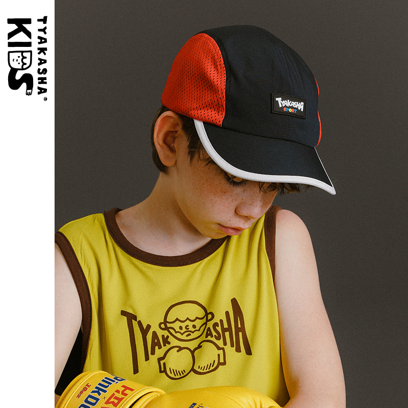 TYAKASHAKIDS塔卡沙童款帽子夏季新款儿童拼色棒球帽遮阳帽
