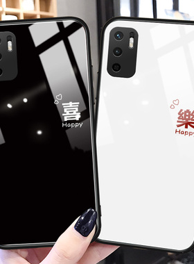 喜乐红米k40游戏增强版手机壳简约k30pro情侣新款k20小众redmi玻璃硅胶k30s至尊纪念por男8女适用pr0保护套9a