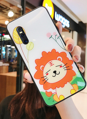 ins狮子王vivox27手机壳女vivo卡通可爱适用vovix玻璃vivix硅胶viovx防摔x27pro创意情侣网红p保护套男por潮