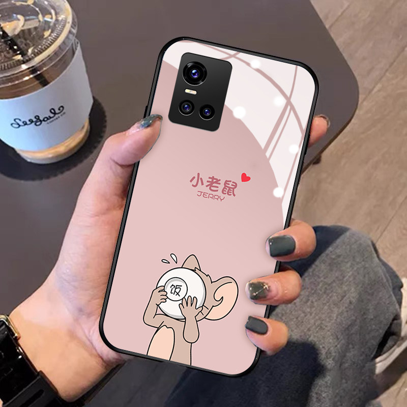 猫和老鼠vivos12手机壳nex3s后指纹z1i情侣秀恩爱u1可爱y97y95玻璃s10pro/s9/s7e适用y73s女y55s新款y85y83套