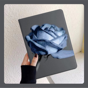 黛蓝玫瑰ipad10.9保护套mini6硅胶air4高级5321新款2019/20平板7.9电脑8.3英寸10.2适用10.5带笔槽11苹果pro