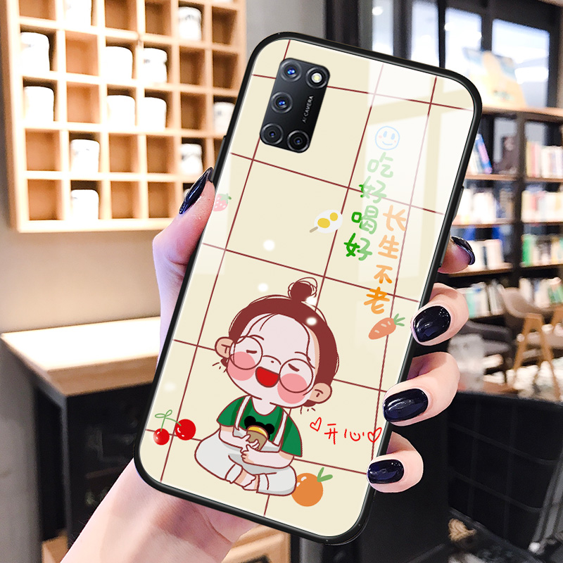 玻璃硅胶可爱玻璃硅胶壳