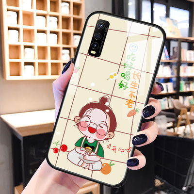 玻璃硅胶可爱玻璃硅胶壳