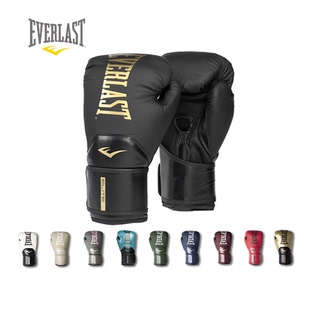 EVERLAST Boxing精英拳擊手套成人男散打格斗搏擊訓練拳套 Elite2