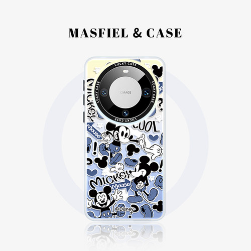 磁吸适用华为手机壳卡通高级