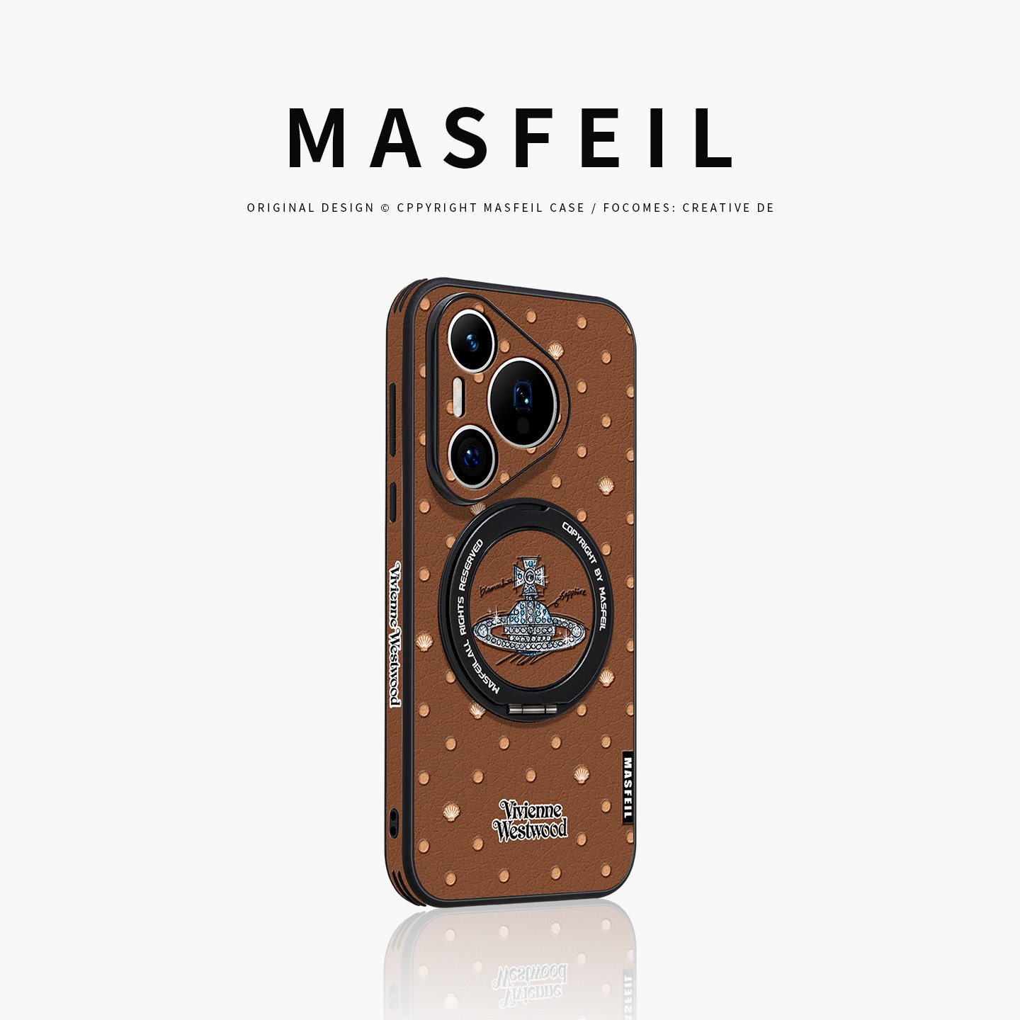 MASFEIL × 复古西太后适用华为Pura80pro手机壳磁