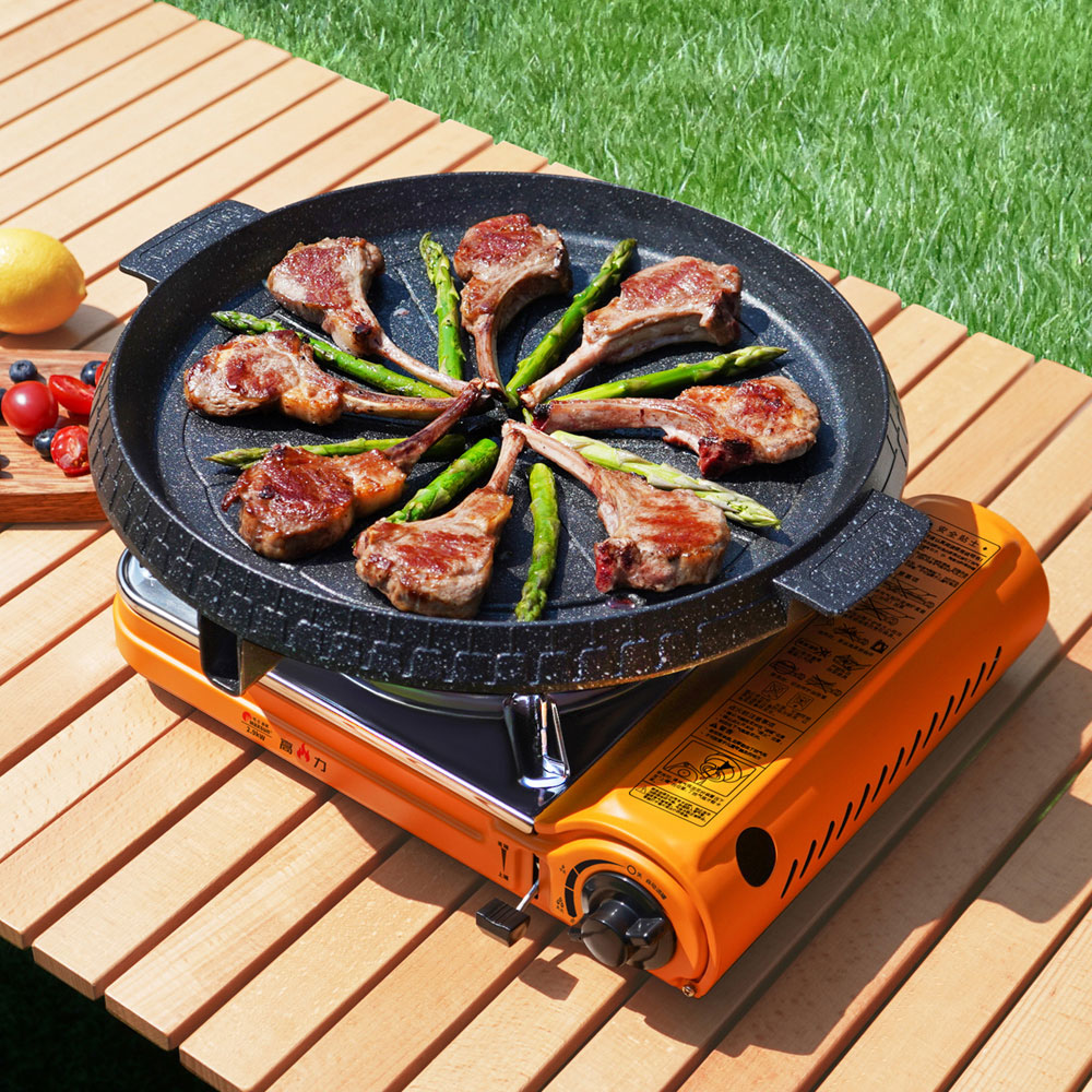 脉鲜卡式炉户外便携式燃气炉