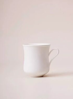 一条白瓷泡冰美式杯子