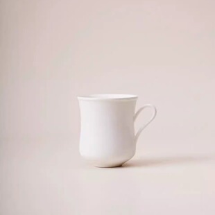一条【innocence咖啡杯】白瓷泡冰美式杯子