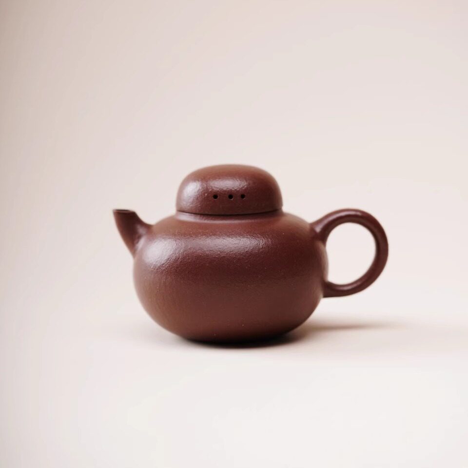 一条新派紫砂【葫芦的陈年】原矿底槽青紫砂壶手工制作
