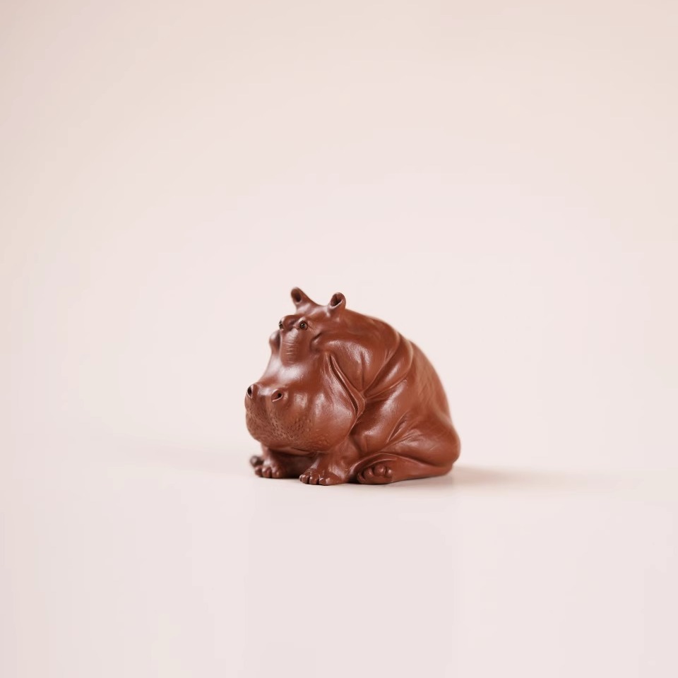 一条新派紫砂茶宠摆件精品茶玩