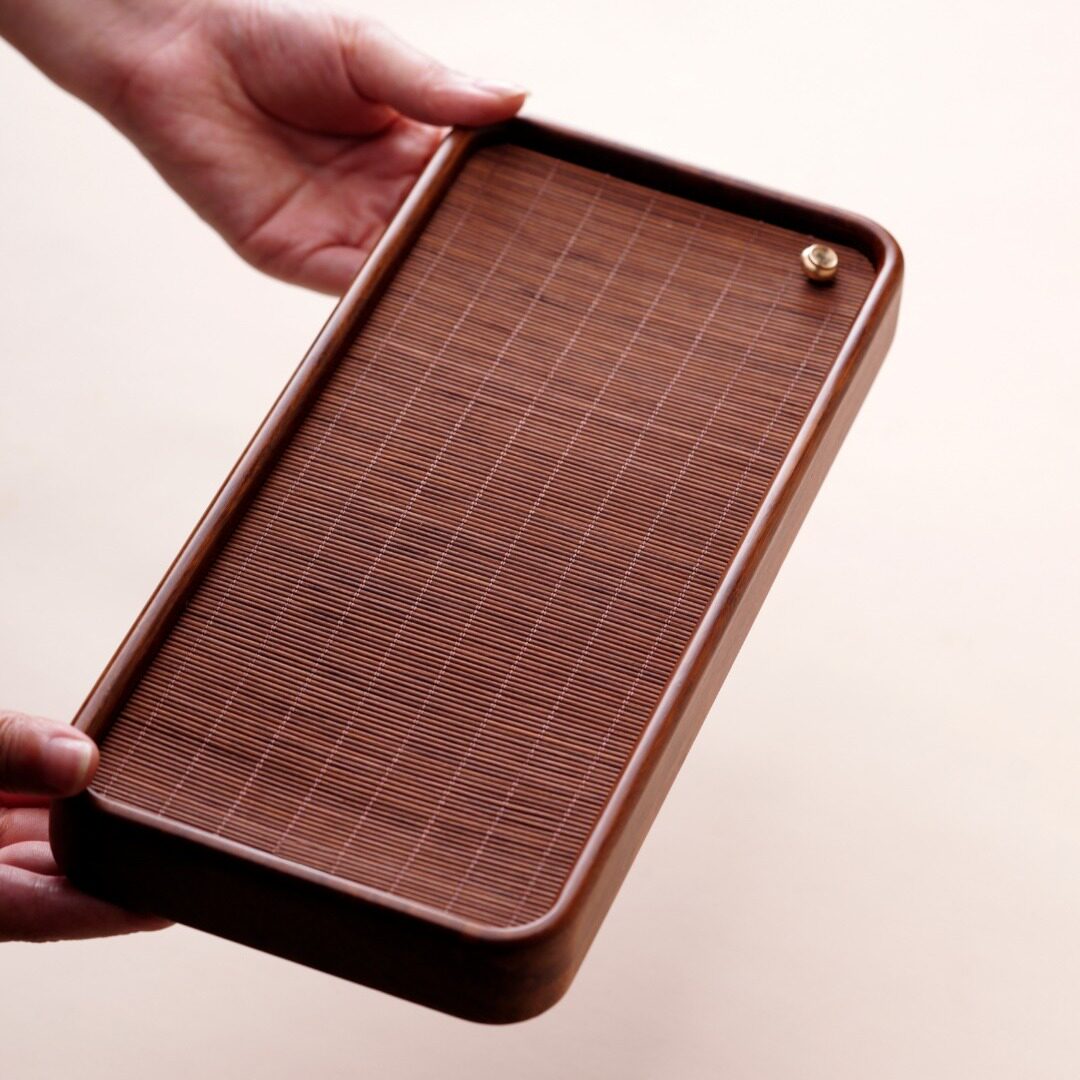 一条华章中号实木茶盘