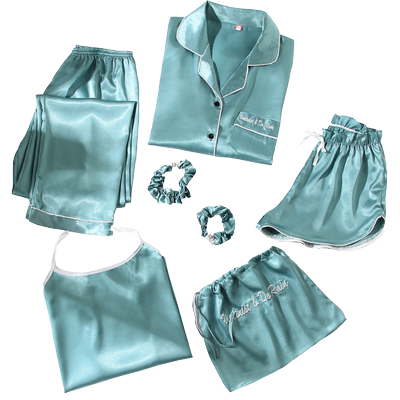 夏季薄款冰丝七件套装