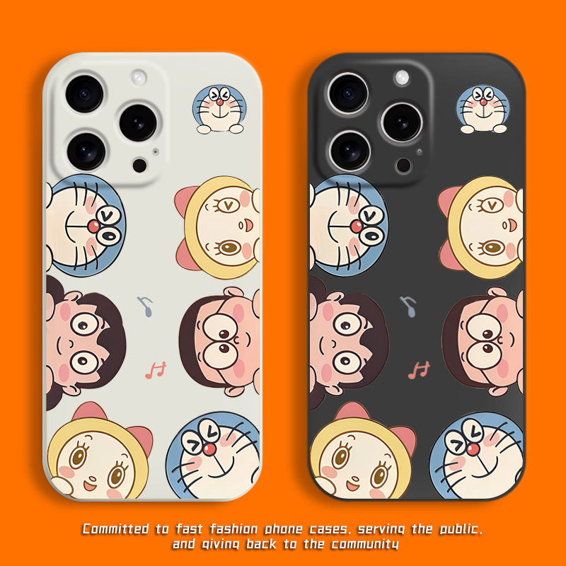 哆啦A梦手机壳可爱卡通新款男女