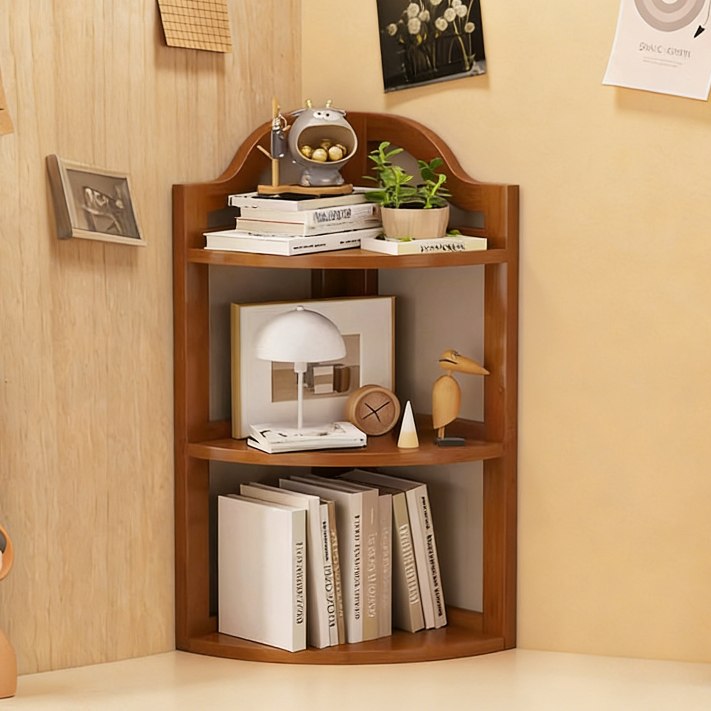 小型书架书桌桌面转角置物架不占空间台面简易书本收纳架2026新款,住宅家具,书架,淘宝优惠券,粉丝福利购,淘宝优惠卷