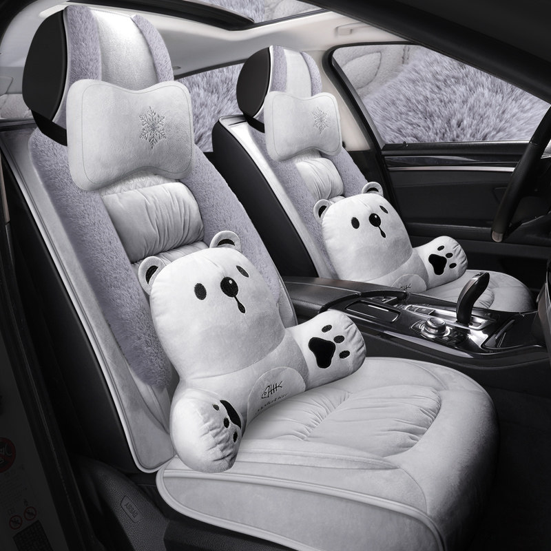 22新老款九代十代十一代本田思域专用汽车座套全包座椅套毛绒坐垫