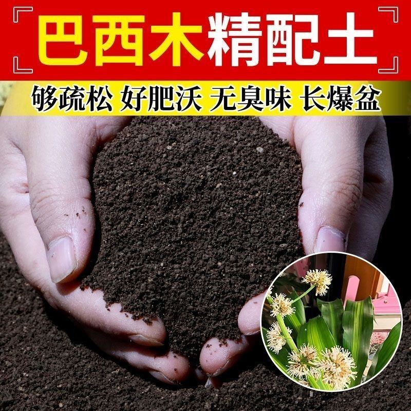 巴西木专用营养土盆栽种植土壤有机土种花土养花土绿萝多肉土肥料