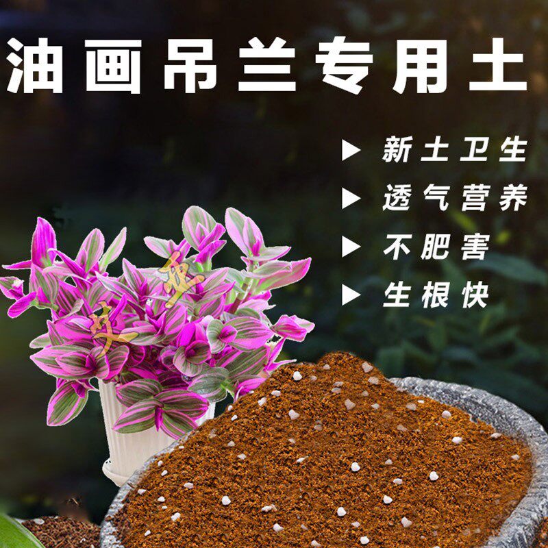 油画专用土轻质土吊兰盆栽花卉通用型营养土绿植有机土弱酸性特配