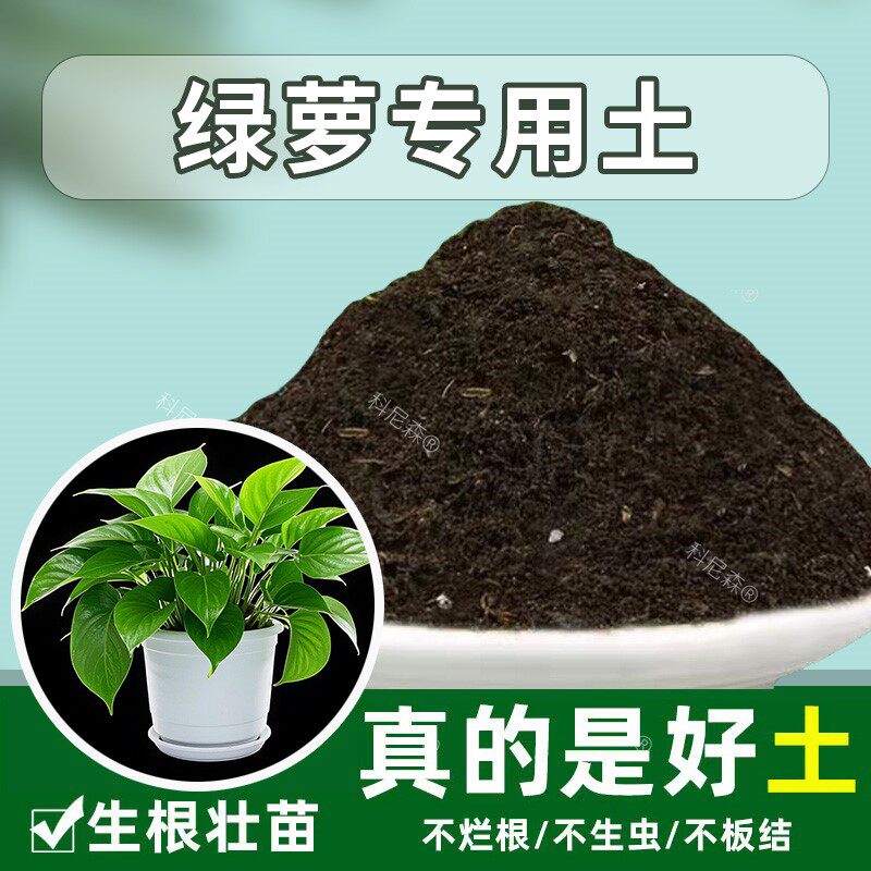 绿萝专用土育苗土家用盆栽土栽培土肥料土椰砖土绿罗专用营养土