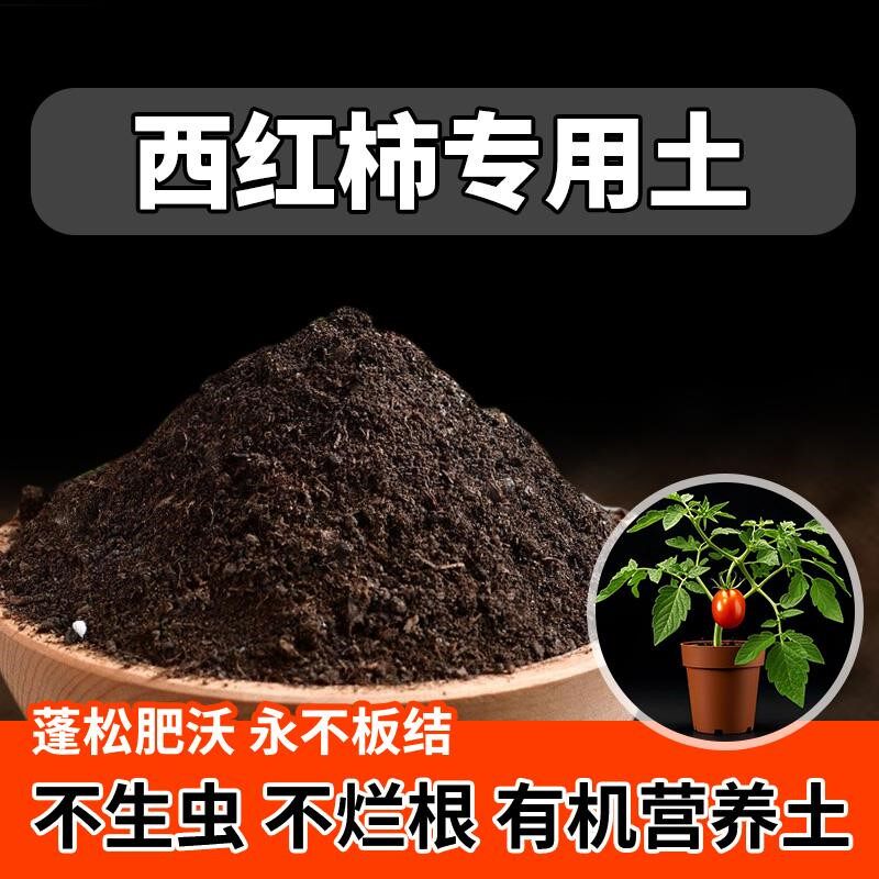 西红柿专用土盆栽专用土种植土壤农业育苗种树发酵果树家用阳台