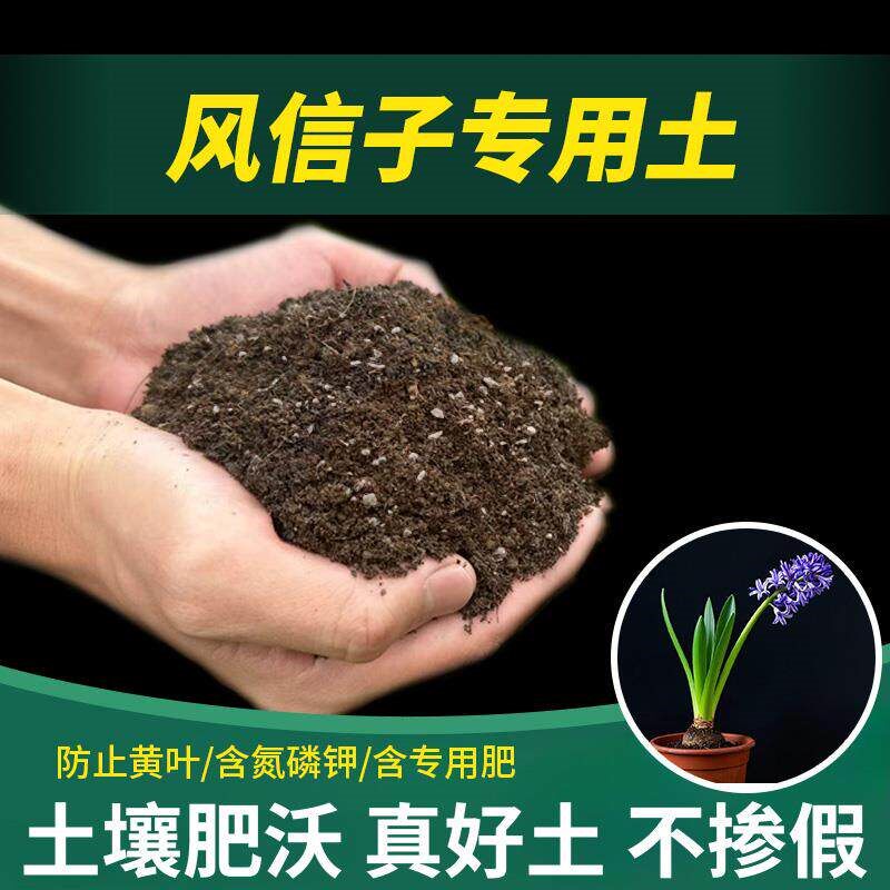 风信子专用土花园风信子专用营养土花卉花肥种花家庭盆栽种植土