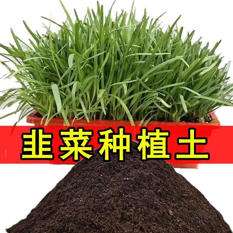 韭菜专用土营养土韭菜根种植土盆栽土种菜土育苗土葱蒜土韭菜土壤