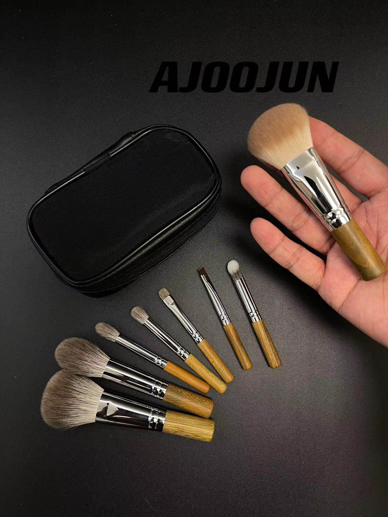 ajoojun短杆便携迷你柔软